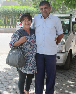 Guest Bruny from Chile with Travel Astu driver