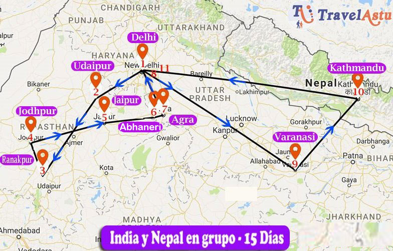 India y Nepal viajes
