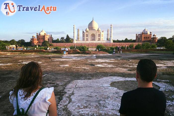 Taj Mahal from back side