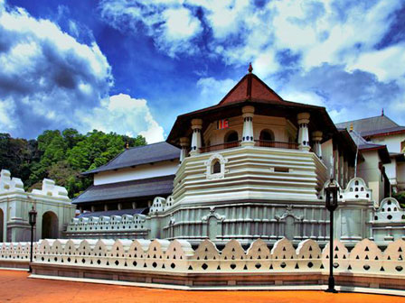 Temple of the Tooth Kandy Sri Lanka