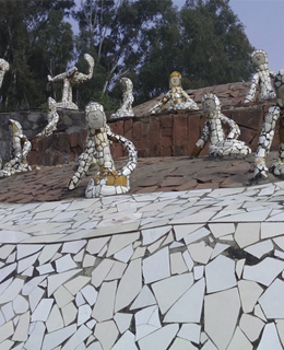 Amazing creativity at Rock Garden Chandigarh