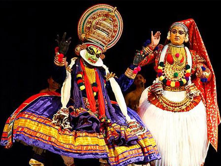 la danza tradicional, Kathakali