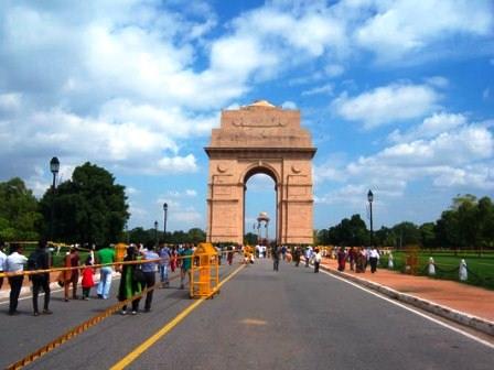 La gran puerta de la India, Delhi