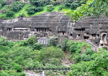 Las cuevas de Ajanta y Ellora