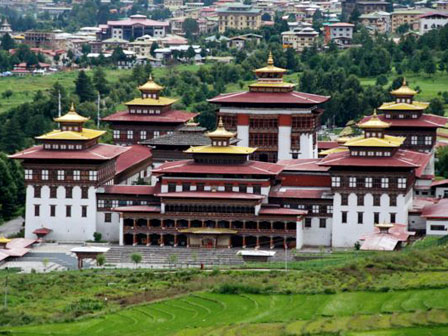 tashichho dzong monasterio