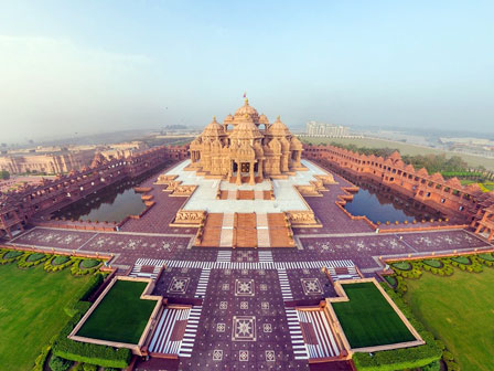 El templo de Akshardham, Delhi